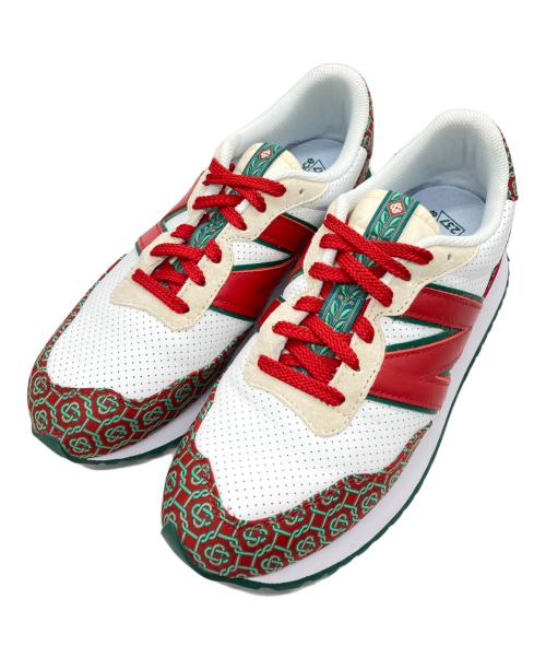 NEW BALANCE（ニューバランス）NEW BALANCE (ニューバランス) CASABLANCA (カサブランカ) スニーカー レッド サイズ:27.5ｃｍの古着・服飾アイテム