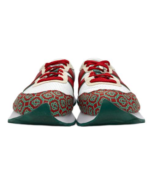 NEW BALANCE（ニューバランス）NEW BALANCE (ニューバランス) CASABLANCA (カサブランカ) スニーカー レッド サイズ:27.5ｃｍの古着・服飾アイテム