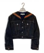 KENZOケンゾー）の古着「セーラーカラージャケット」｜ブラック