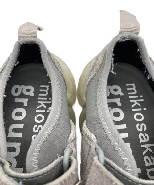 Mikio Sakabe（ミキオサカベ）Mikio Sakabe (ミキオサカベ) grounds メリージェーン グレー サイズ:SIZE 23cmの古着・服飾アイテム