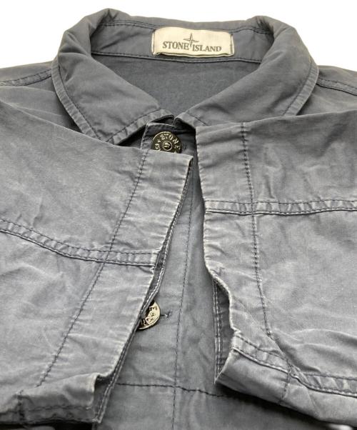 STONE ISLAND（ストーンアイランド）STONE ISLAND (ストーンアイランド) S/Sシャツ ネイビー サイズ:SIZE XLの古着・服飾アイテム