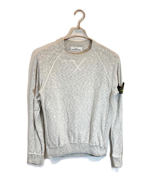 STONE ISLAND（ストーンアイランド）STONE ISLAND (ストーンアイランド) ロゴパッチ プルオーバー グレー サイズ:SIZE Lの古着・服飾アイテム