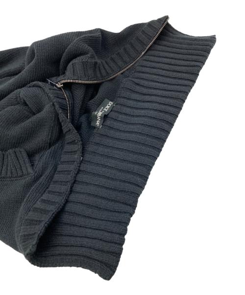 DOLCE & GABBANA（ドルチェ＆ガッバーナ）DOLCE & GABBANA (ドルチェ＆ガッバーナ) コットンドライバーズニット ブラック サイズ:SIZE 46の古着・服飾アイテム