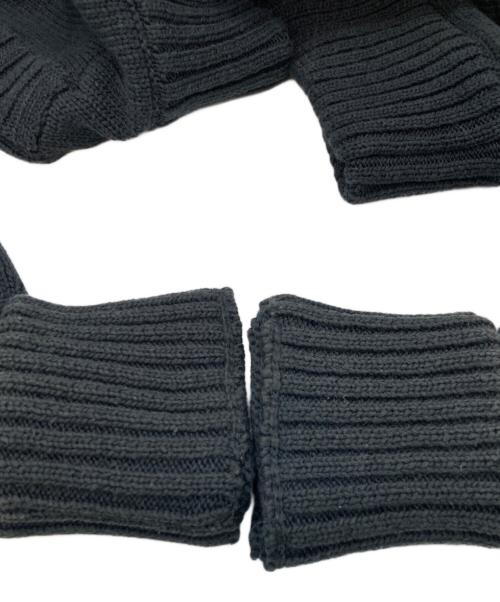 DOLCE & GABBANA（ドルチェ＆ガッバーナ）DOLCE & GABBANA (ドルチェ＆ガッバーナ) コットンドライバーズニット ブラック サイズ:SIZE 46の古着・服飾アイテム