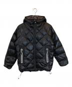 and wanderアンドワンダー）の古着「diamond stitch down」｜ブラック