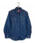 KENZO（ケンゾー）の古着「デニム カウボーイ シャツ」｜インディゴ