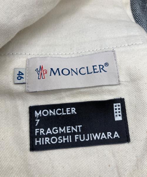 MONCLER（モンクレール）MONCLER (モンクレール) FRAGMENT DESIGN (フラグメントデザイン) PANTALONEDENIM インディゴ サイズ:SIZE 46の古着・服飾アイテム