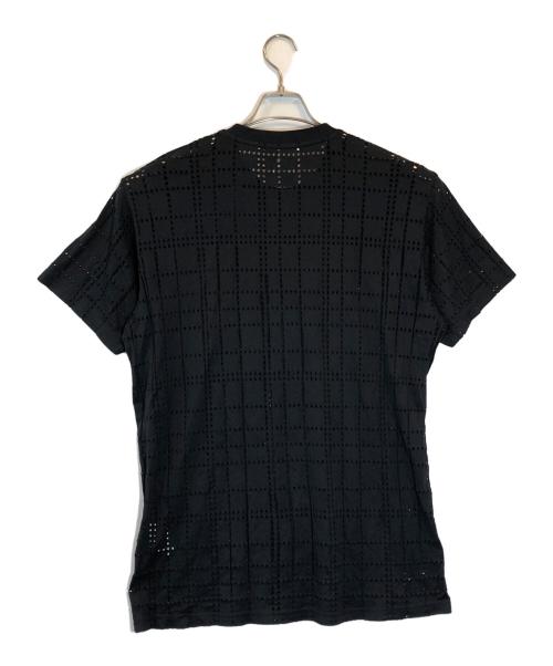 GIVENCHY（ジバンシィ）GIVENCHY (ジバンシィ) メッシュロゴカットソー ブラック サイズ:SIZE Mの古着・服飾アイテム