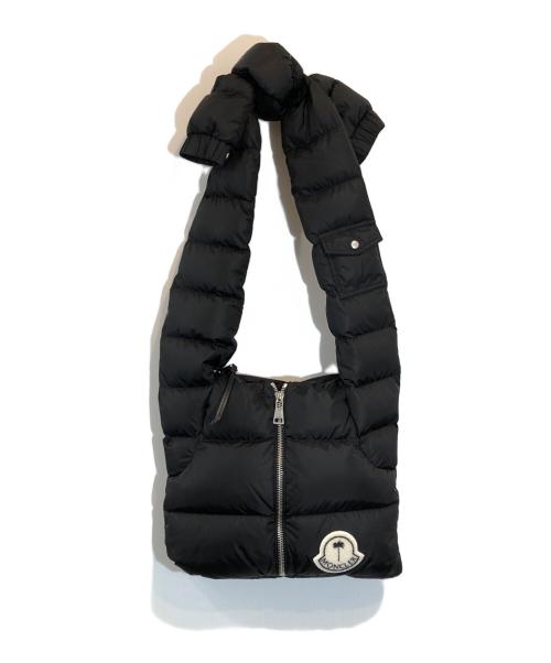 MONCLER（モンクレール）MONCLER (モンクレール) Palm Angels (パーム エンジェルス) ナイロンショルダーバッグ ブラックの古着・服飾アイテム