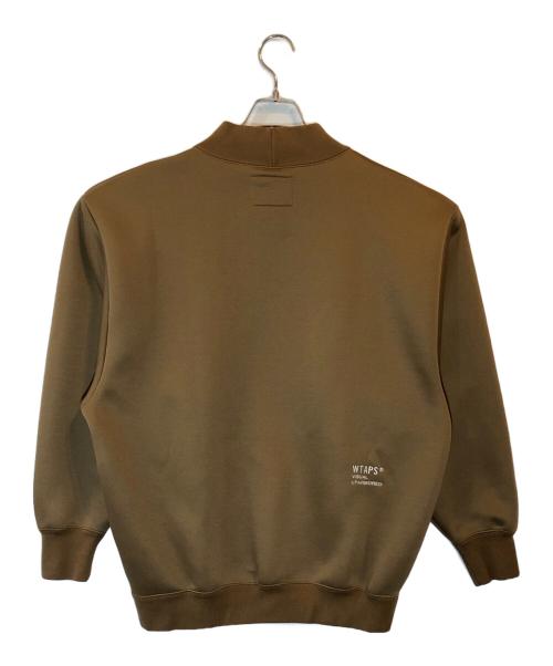 WTAPS（ダブルタップス）WTAPS (ダブルタップス) モックネックスウェット ブラウン サイズ:X 02の古着・服飾アイテム