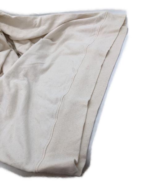 COMOLI（コモリ）COMOLI (コモリ) インレイ起毛スウェットパーカー アイボリー サイズ:SIZE 3の古着・服飾アイテム