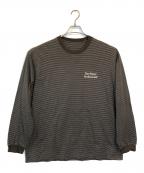 ENNOYエンノイ）の古着「L/S BORDER T」｜ブラウン