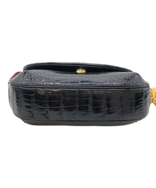 JUDITH LEIBER（ジュディス・ライバー）JUDITH LEIBER (Judith Leiber) チェーンショルダーバッグ ブラックの古着・服飾アイテム