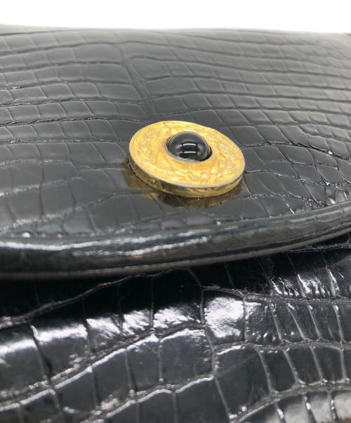 JUDITH LEIBER（ジュディス・ライバー）JUDITH LEIBER (Judith Leiber) チェーンショルダーバッグ ブラックの古着・服飾アイテム