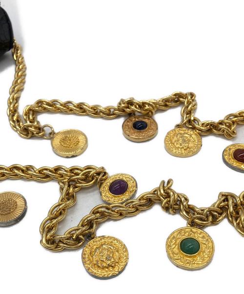 JUDITH LEIBER（ジュディス・ライバー）JUDITH LEIBER (Judith Leiber) チェーンショルダーバッグ ブラックの古着・服飾アイテム