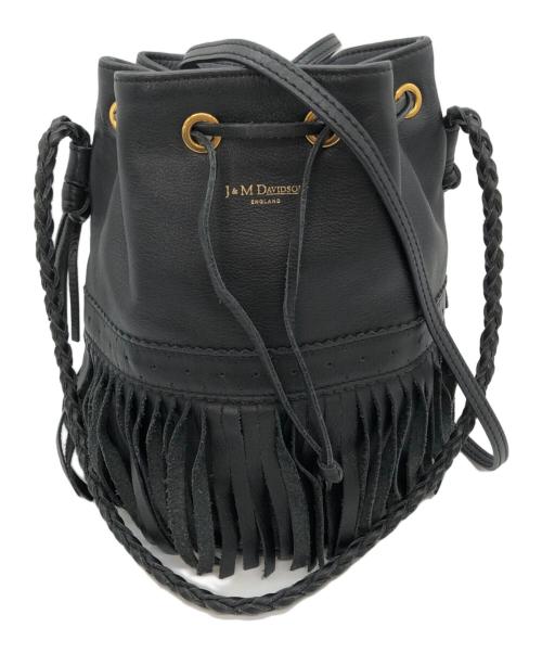 J&M DAVIDSON（ジェイ＆エム デヴィッドソン）J&M DAVIDSON (ジェイ＆エム デヴィッドソン) カーニバルS フリンジバッグ ブラックの古着・服飾アイテム