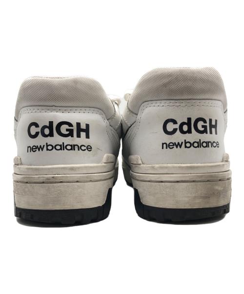 NEW BALANCE（ニューバランス）NEW BALANCE (ニューバランス) COMME des GARCONS HOMME (コムデギャルソン オム) ローカットスニーカー ホワイト サイズ:SIZE 27cmの古着・服飾アイテム