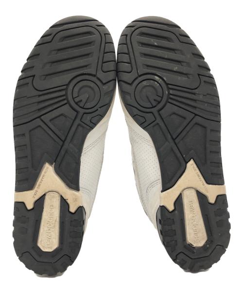 NEW BALANCE（ニューバランス）NEW BALANCE (ニューバランス) COMME des GARCONS HOMME (コムデギャルソン オム) ローカットスニーカー ホワイト サイズ:SIZE 27cmの古着・服飾アイテム