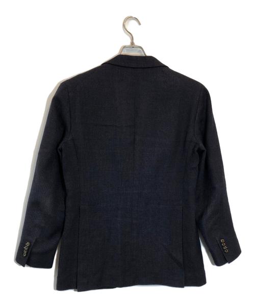 TAGLIATORE（タリアトーレ）TAGLIATORE (タリアトーレ) リネン混テーラードジャケット ネイビー サイズ:SIZE 46の古着・服飾アイテム