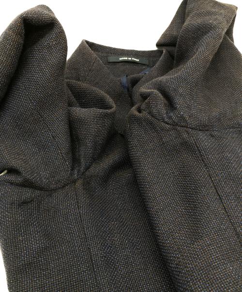 TAGLIATORE（タリアトーレ）TAGLIATORE (タリアトーレ) リネン混テーラードジャケット ネイビー サイズ:SIZE 46の古着・服飾アイテム