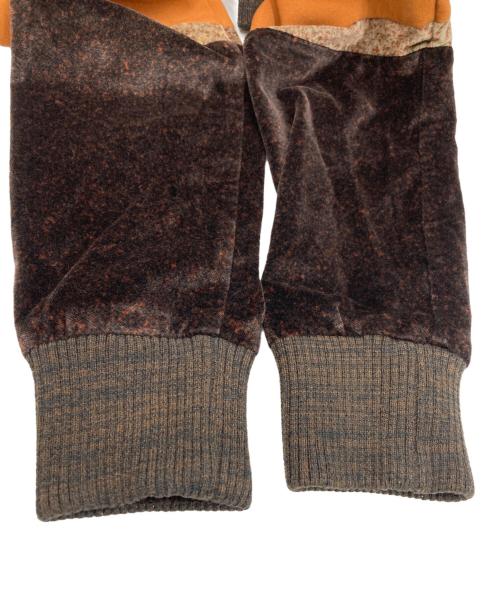 CMMN SWDN（コモンスウェーデン）CMMN SWDN (コモンスウェーデン) ベロアトラックジャケット ブラウン サイズ:SIZE 48の古着・服飾アイテム