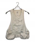 Snow peakスノーピーク）の古着「柔道オックスベスト」｜アイボリー