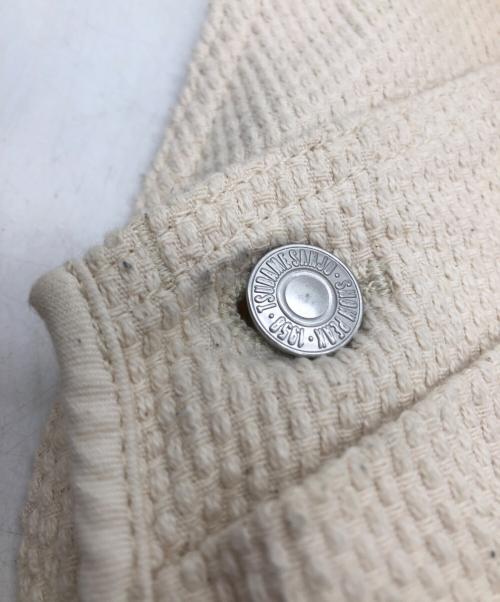 Snow peak（スノーピーク）snow peak (スノーピーク) 柔道オックスベスト アイボリー サイズ:SIZE 2の古着・服飾アイテム