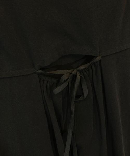 yohji yamamoto+noir（ヨウジヤマモトプリュスノアール）yohji yamamoto+Noir (ヨウジヤマモトプリュスノアール) 半袖ワンピース サイズ:3の古着・服飾アイテム