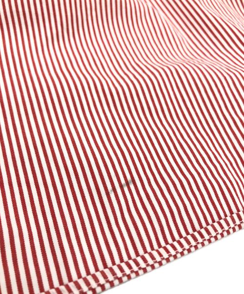 COMME des GARCONS SHIRT（コムデギャルソンシャツ）COMME des GARCONS SHIRT (コムデギャルソンシャツ) ストライプシャツ レッド サイズ:Sの古着・服飾アイテム