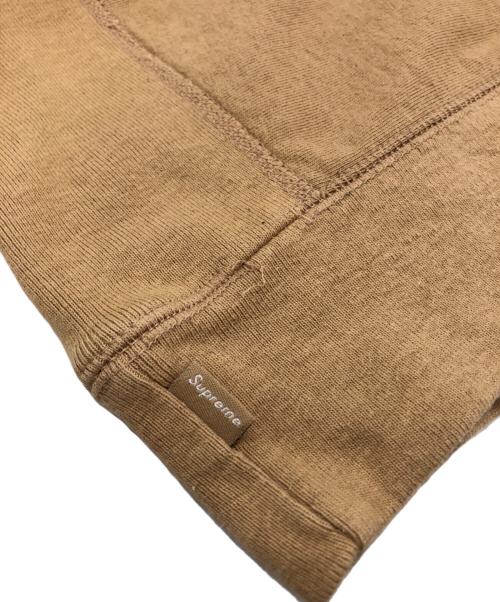 SUPREME（シュプリーム）Supreme (シュプリーム) Embossed Logo Hooded Sweatshirt ベージュ サイズ:SIZE Mの古着・服飾アイテム