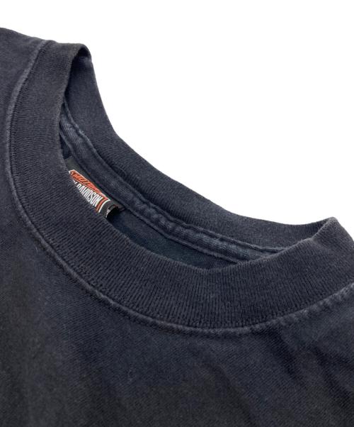 HARLEY-DAVIDSON（ハーレーダビッドソン）HARLEY-DAVIDSON (ハーレーダビッドソン) スカルプリントTシャツ ブラック サイズ:2XLの古着・服飾アイテム