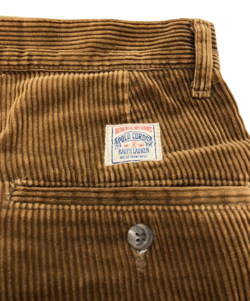 POLO RALPH LAUREN（ポロ・ラルフローレン）POLO RALPH LAUREN (ポロ・ラルフローレン) コーデュロイパンツ ブラウン サイズ:SIZE 76cm (W30)の古着・服飾アイテム