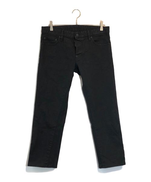 DSQUARED2（ディースクエアード）DSQUARED2 (ディースクエアード) デニムパンツ ブラック サイズ:SIZE 46の古着・服飾アイテム