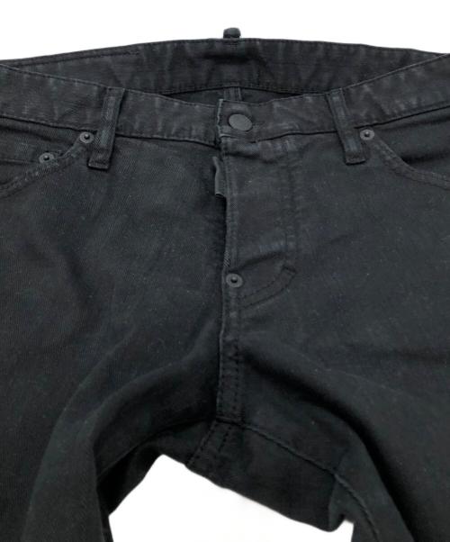 DSQUARED2（ディースクエアード）DSQUARED2 (ディースクエアード) デニムパンツ ブラック サイズ:SIZE 46の古着・服飾アイテム