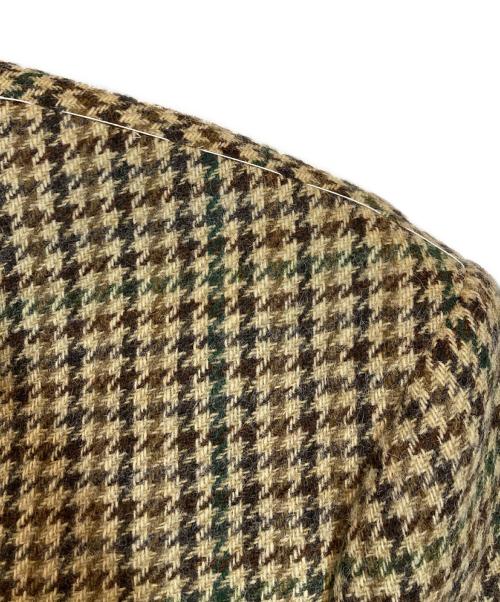 Maison Margiela（メゾンマルジェラ）Maison Margiela (メゾンマルジェラ) ウールノーカラージャャケット ブラウン サイズ:46の古着・服飾アイテム