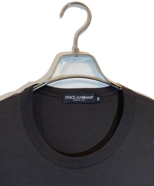 DOLCE & GABBANA（ドルチェ＆ガッバーナ）DOLCE & GABBANA (ドルチェ＆ガッバーナ) プリントTシャツ ブラック サイズ:SIZE 44の古着・服飾アイテム