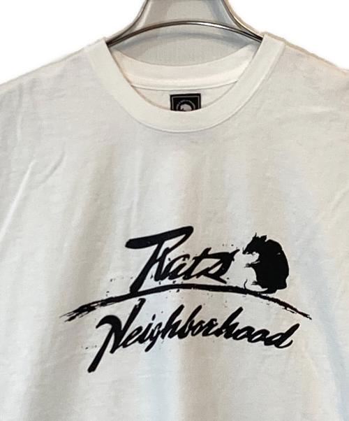RATS NEIGHBORHOOD（ラッツ ネイバーフッド）RATS NEIGHBORHOOD (ラッツ ネイバーフッド) Tシャツ ホワイト サイズ:SIZE Lの古着・服飾アイテム