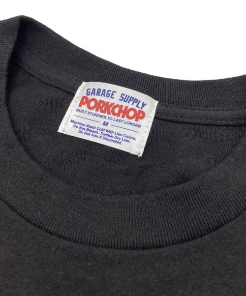 PorkChop（ポークチョップ）PorkChop (ポークチョップ) Tシャツ ブラック サイズ:Mの古着・服飾アイテム