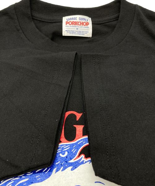 PorkChop（ポークチョップ）PorkChop (ポークチョップ) Tシャツ ブラック サイズ:Mの古着・服飾アイテム