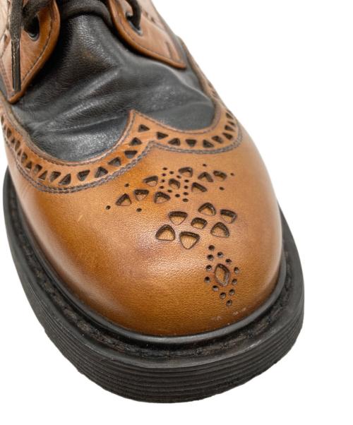 PRADA（プラダ）PRADA (プラダ) レースブーツ ブラウン×ブラック サイズ:7 1/2の古着・服飾アイテム