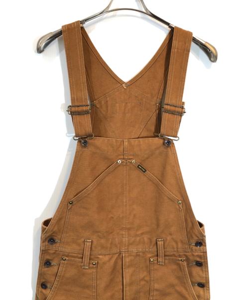 IRON HEART（アイアンハート）IRON HEART (アイアンハート) (806) ヘビーダック ダブルニーオーバーオール ブラウン サイズ:SIZE 76cm (W30)の古着・服飾アイテム