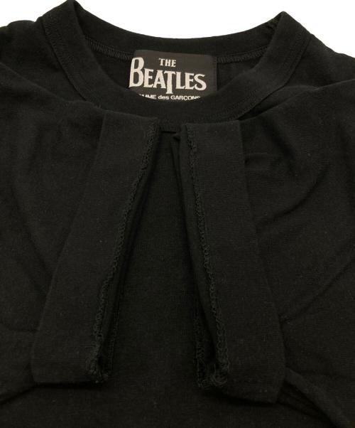 COMME des GARCONS（コムデギャルソン）COMME des GARCONS (コムデギャルソン) the beatles (ビートルズ) プリントTシャツ ブラック サイズ:SIZE Mの古着・服飾アイテム