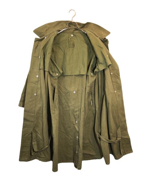 French Army（フランス軍）French Army (フレンチアーミー) Ｍ-35モーターサイクルコート カーキ サイズ:SIZE 2の古着・服飾アイテム