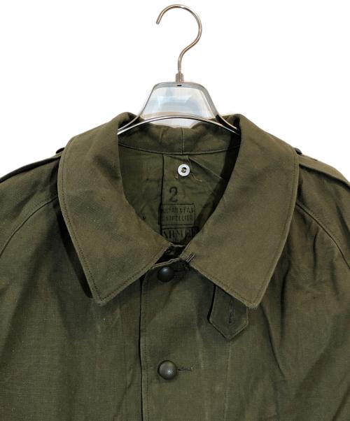 French Army（フランス軍）French Army (フレンチアーミー) Ｍ-35モーターサイクルコート カーキ サイズ:SIZE 2の古着・服飾アイテム