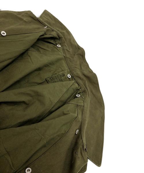 French Army（フランス軍）French Army (フレンチアーミー) Ｍ-35モーターサイクルコート カーキ サイズ:SIZE 2の古着・服飾アイテム