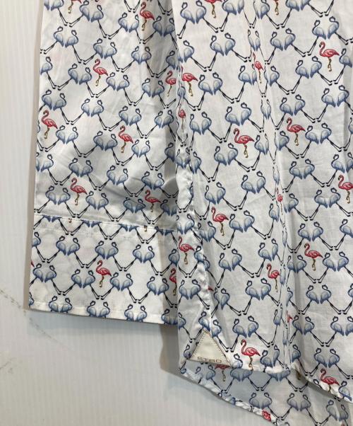 ETRO（エトロ）ETRO (エトロ) 総柄シャツ ホワイト サイズ:SIZE 47 未使用品の古着・服飾アイテム