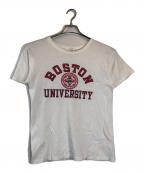 Championチャンピオン）の古着「プリントTシャツ」｜アイボリー