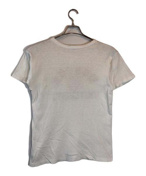 Champion（チャンピオン）Champion (チャンピオン) プリントTシャツ アイボリー サイズ:MEDIUMの古着・服飾アイテム