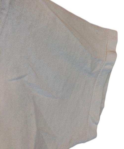 Champion（チャンピオン）Champion (チャンピオン) プリントTシャツ アイボリー サイズ:MEDIUMの古着・服飾アイテム