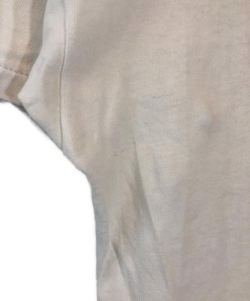 Champion（チャンピオン）Champion (チャンピオン) プリントTシャツ アイボリー サイズ:MEDIUMの古着・服飾アイテム